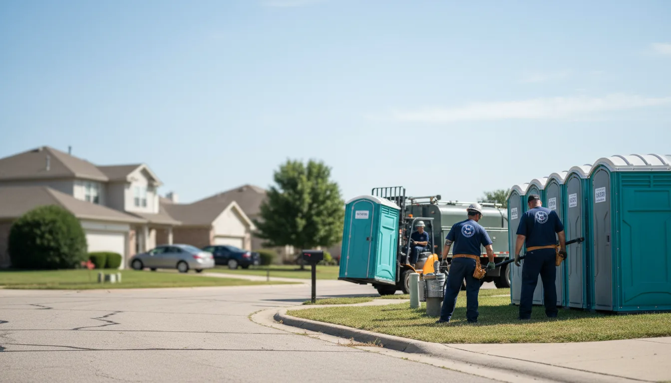Porta Potty Rental in Belleville, IL near me